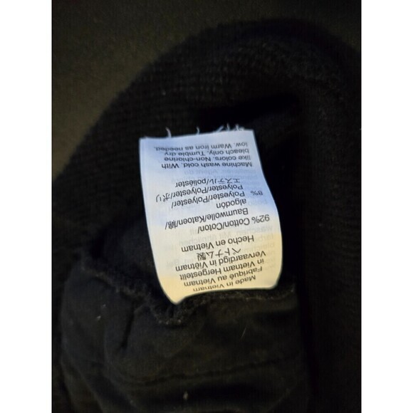 J. Crew Mercantile Women's Black Cowl Neck Long Sleeve Sweater Size XXS - Picture 5 of 6